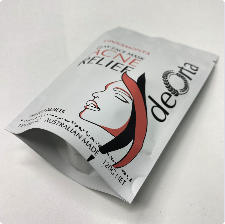 Cosmetic Clay Face Mask Packaging Bags Gozeniths