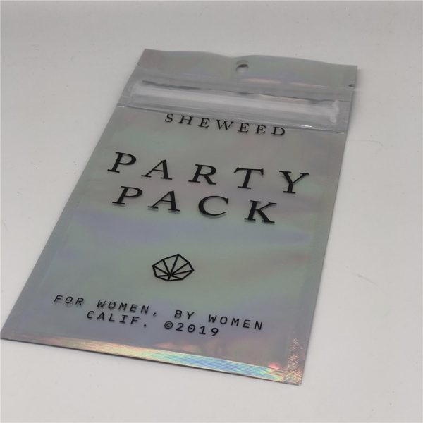 Hologram Cannabis Packaging Bags