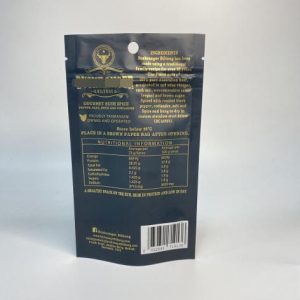 Biltong Gold Color Printed Stand Up Pouches