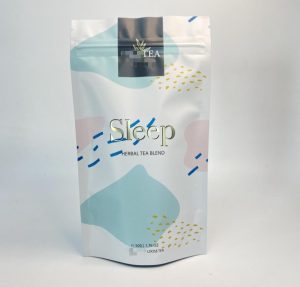 loose herbal tea stand-up pouch packaging pouch
