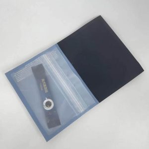 4-panel RYO tobacco bags with child resistant ziplock