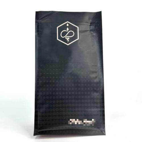 8oz Coffee Bags Packaging Custom Printed Flat Bottom Bag1