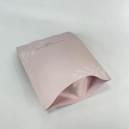 Leaf tea packaging Custom printed bag with zip closure