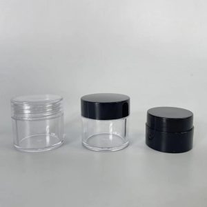 10ml 20ml 30ml Plastic Jar for cannabis flower packaging1