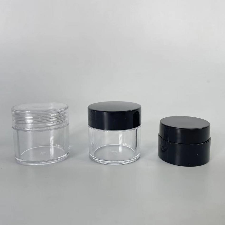 10ml 20ml 30ml Plastic Jar for cannabis flower packaging