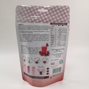 Bissap powder packaging bags custom printing2