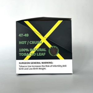 Custom Printed Folded Carton Display Box for Tobacco Leafs4