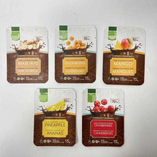 Custom Printing Chocolate Covered Nuts and Berries Packaging