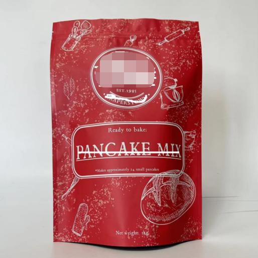 1 kg Pan Cake Mix Flour Packaging Bag Custom Stand up pouches