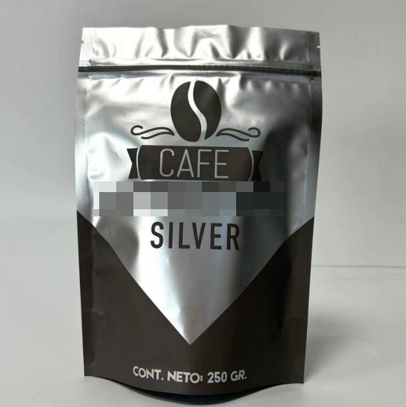 Half Pound 250g Coffee Beans Packaging Custom Printed Stand Up Pouches