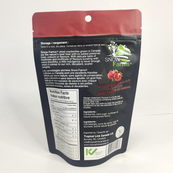 Dried fruit packaging