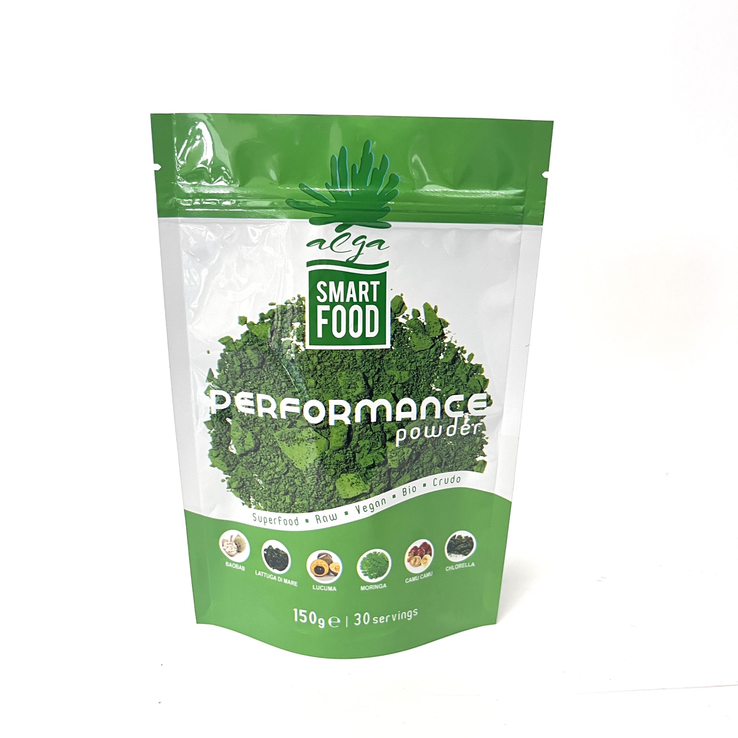 150gram Superfoods Powder Packaging in Stand Up Pouches