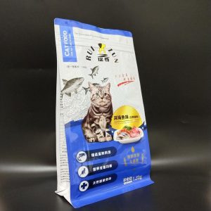 easy-tear zipper cat food bags