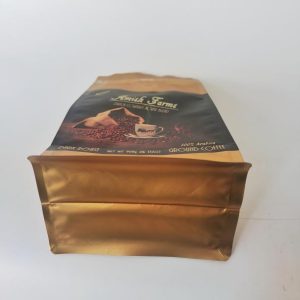 Coffee Custom Printed Flat Bottom