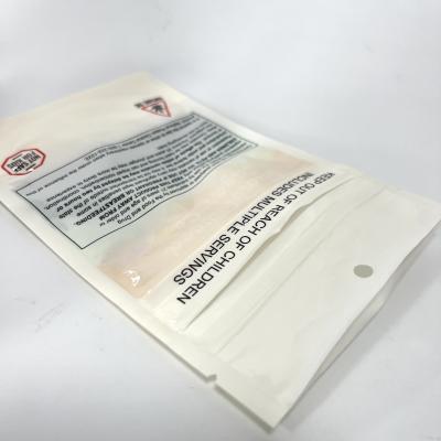 Childproof Zipper cannabis Bags