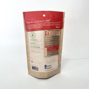 Pouch with zipper and window