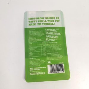 flat bags with shaped