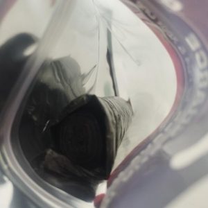 reclosable zipper and creative window