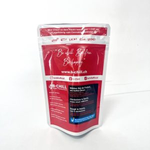 stand up bag with zipper for CBD