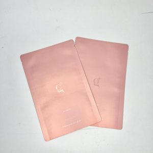 three side seal pouch with bottom opening