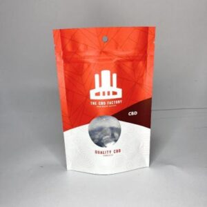 Cannabis CBD bags White kraft paper Stand Up Pouches