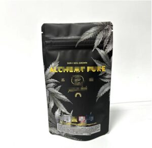 cannabis custom printing stand up pouches