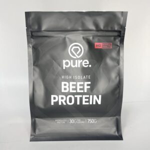 Flat bottom bag with zipper details