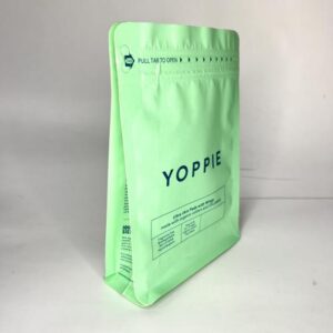 Rounded flat bottom bag