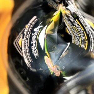 hookah tobacco Colourful glossy Ziplock Bag details