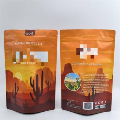 Customized Full Printing Stand-up Pouches for Natural Tobacco Leaf Customized Full Printing Stand-up Pouches for Natural Tobacco Leaf