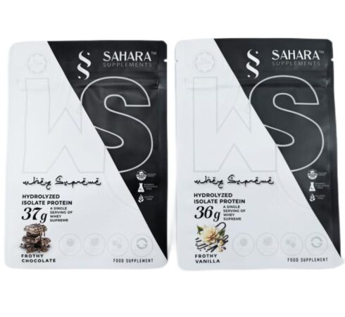Digital Printed Matte Three-side Sealed Zipper Bags
