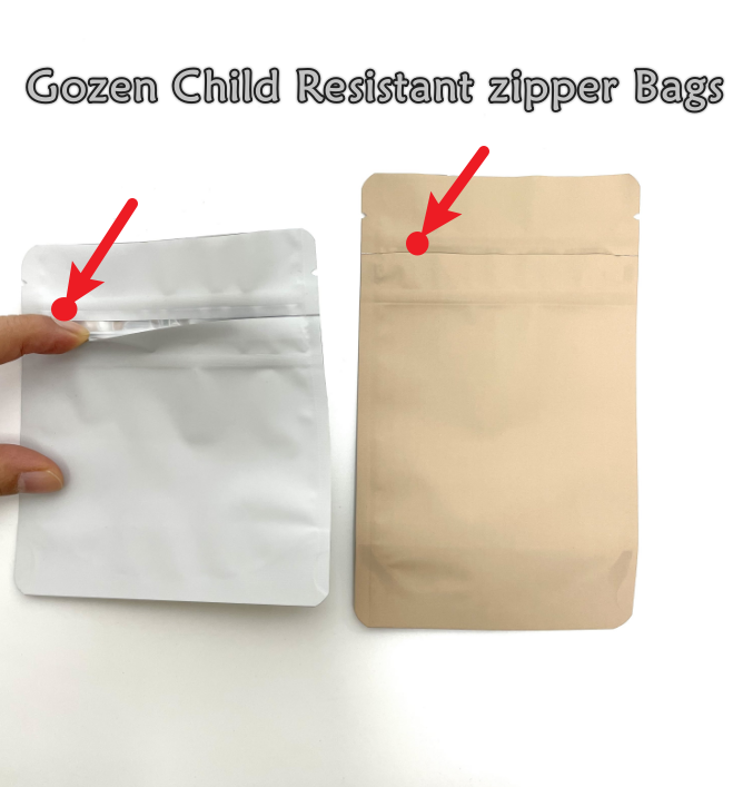 Gozen Child Resistant zipper Bags