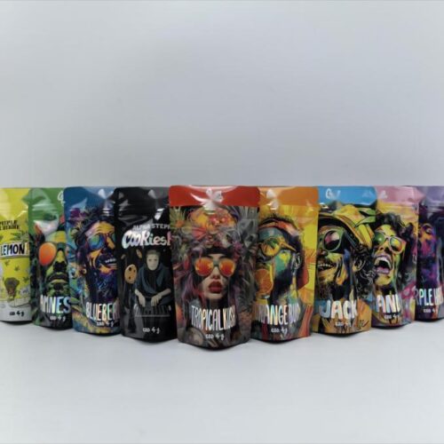 Multiple Designs Mixed Stand-up Pouches Multiple Designs Mixed Stand-up Pouches