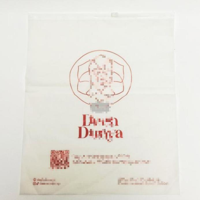 PLA corn starch printed packaging bags for fitness tools
