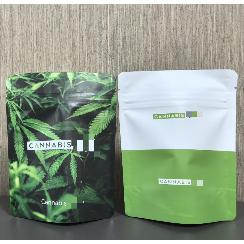 Premium Simple Custom Stand-up Bags for 3.5g Cannabis