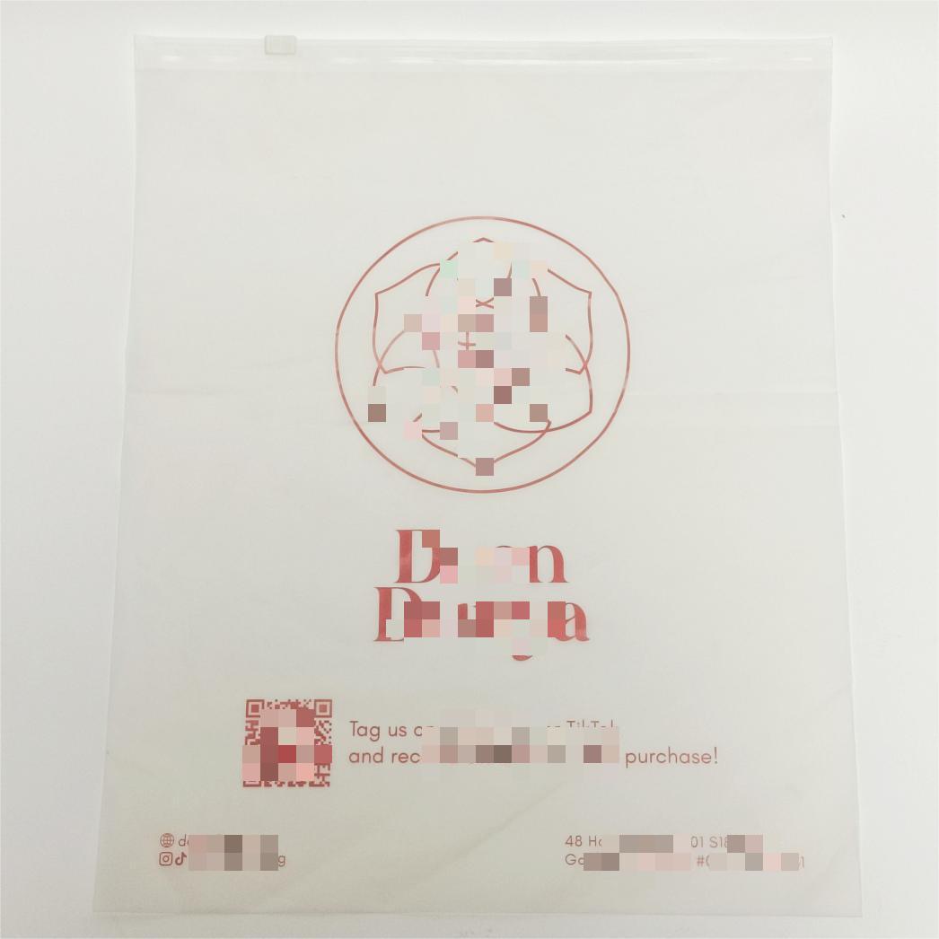 Sustainable Packaging PLA Single Layer Degradable Printed Bags