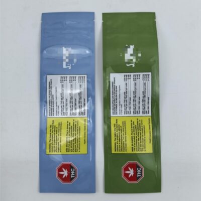 Three Side Seal Bag with Child-resistant Zipper for Cannabis Gummies Three Side Seal Bag with Child-resistant Zipper for Cannabis Gummies