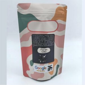 Matte Camouflage Stand-Up Pouch for CBD Flowers