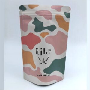 Matte Camouflage Stand-Up Pouch for CBD Flowers