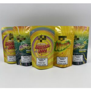 Premium Glossy Stand-up Pouches for Cannabis Buds