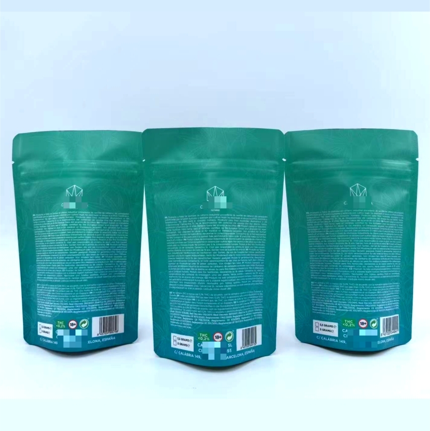 High Barrier Matte Stand Up Bags