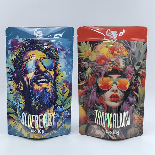 Holographic Stand-up Zipper Pouch