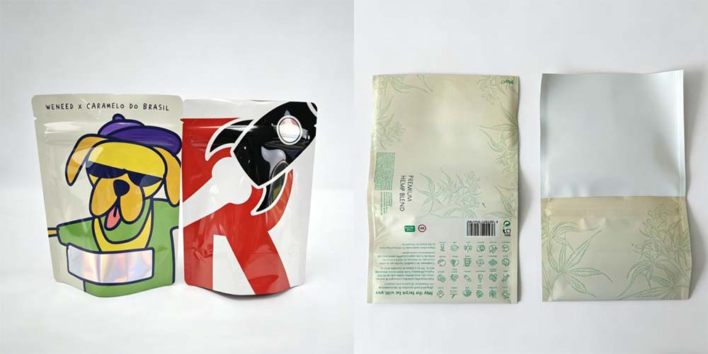 Smell proof packaging bags)