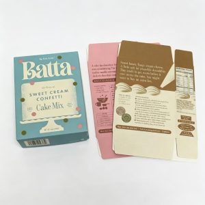 350g Paperboard Printed Seal End Box