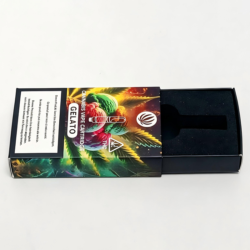 Custom Printed Drawer Box for Cannabis Vape