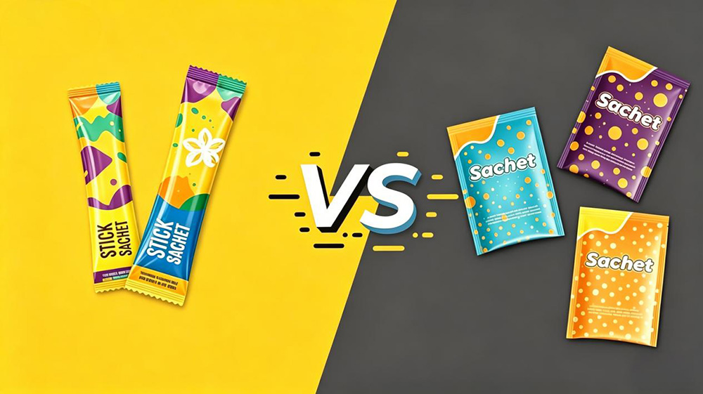 Stick Pack vs Sachet Packaging