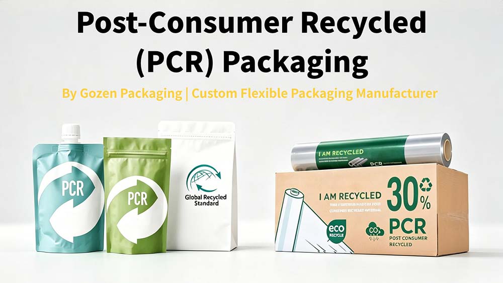 Post-Consumer Recycled (PCR) Packaging